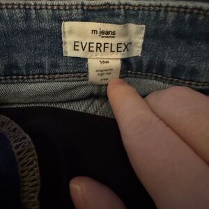 Maurices Everflex Ankle Jeans - Dark Blue